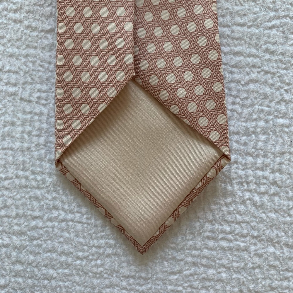 Hermès Authentic Tie 100% Silk - Picture 3 of 12